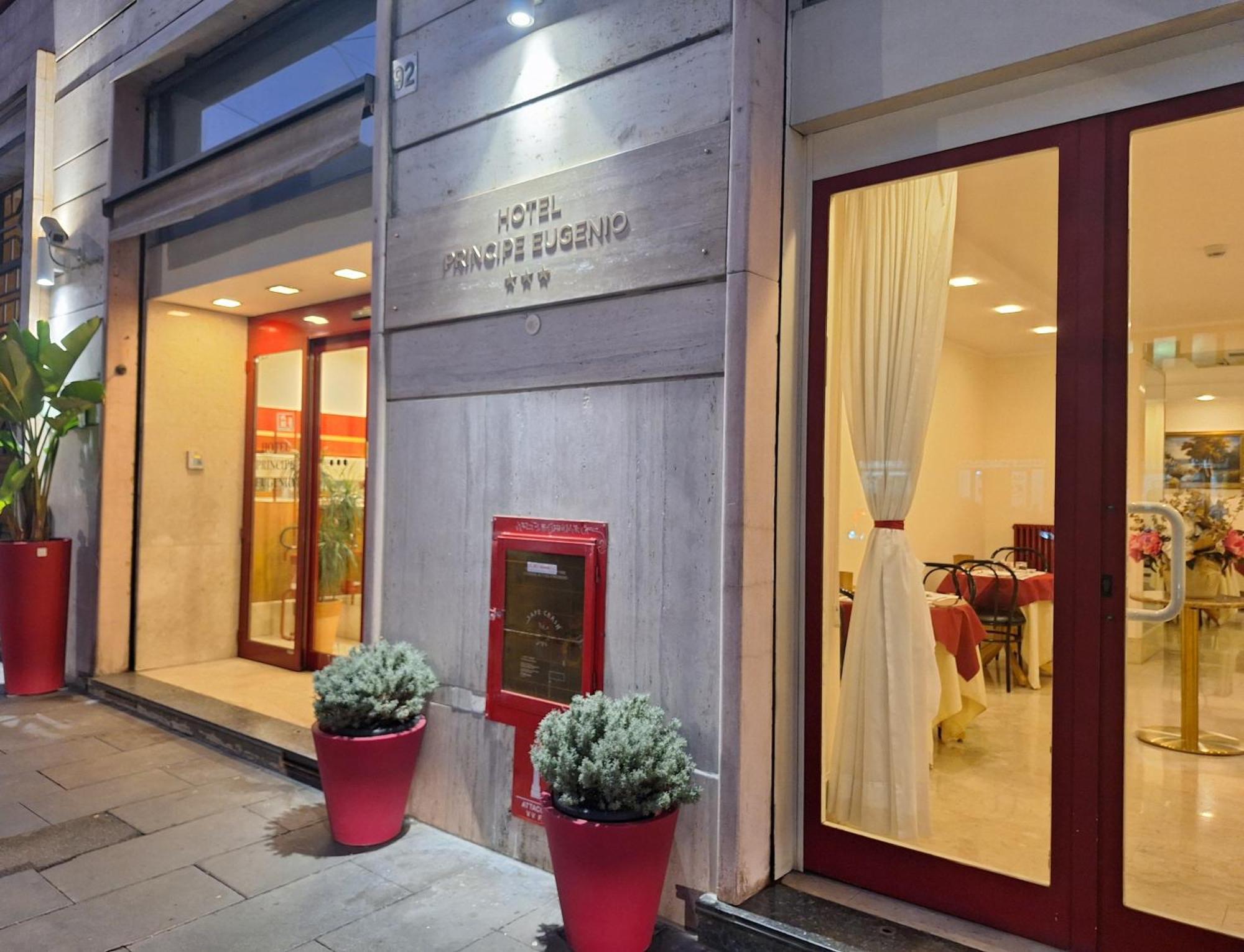 Hotel Principe Eugenio Rome Exterior photo
